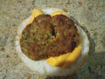 "VegaBurger" su lęšių paplotėliu ir mėsainių padažu Žingsnis 4