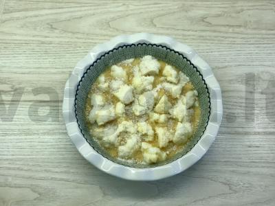 Žiediniai kopūstai, kepti su džiūvėsėliais Žingsnis 3