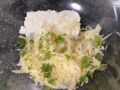 Sūris khachapuri Žingsnis 6