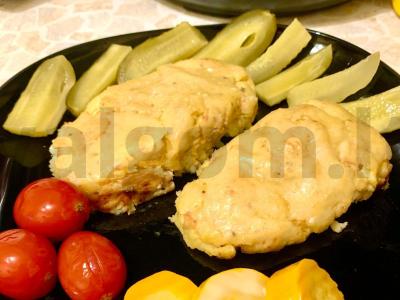 Bulvių ir žuvies kotletai pagrindine nuotrauka