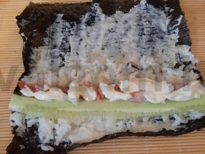 Naminiai lašišos suktinukai su lydytu sūriu Žingsnis 3