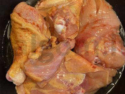 Raudonai apkepta vištiena Žingsnis 3