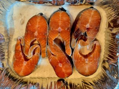 Upėtakis, keptas grietinėlės ir česnakų padaže Žingsnis 2