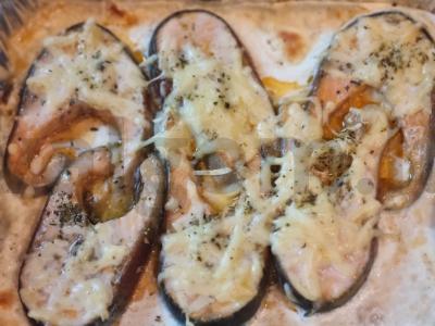 Upėtakis, keptas grietinėlės ir česnakų padaže Žingsnis 4