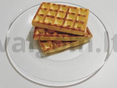Kokosiniai vafliai pagrindine nuotrauka