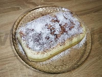 Varškės pudingas garintuve pagrindine nuotrauka