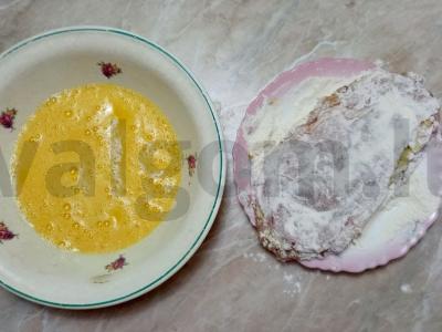 Švelni vištienos filė su cukinijų įdaru Žingsnis 4