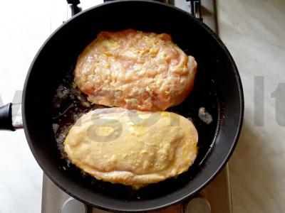 Švelni vištienos filė su cukinijų įdaru Žingsnis 5