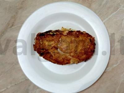 Švelni vištienos filė su cukinijų įdaru pagrindine nuotrauka