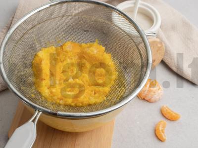Mandarinų limonadas Žingsnis 3