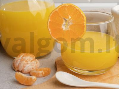 Mandarinų limonadas Žingsnis 5