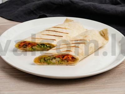 Karštas šuo pitoje ant grilio keptuvės pagrindine nuotrauka