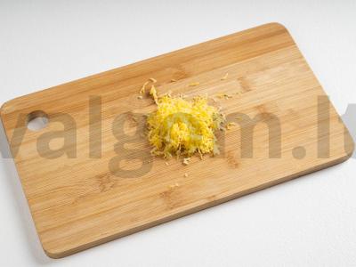 Citrininė bandelė su pienu Žingsnis 1