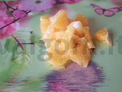 Agurkų, vištienos ir apelsinų salotos Žingsnis 3