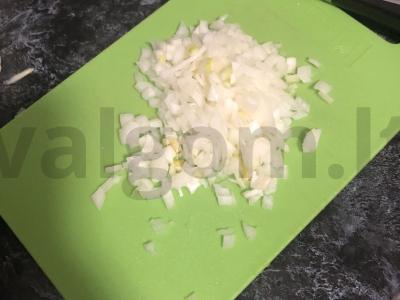 Mišrios daržovės Žingsnis 1