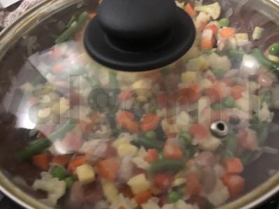 Mišrios daržovės Žingsnis 5