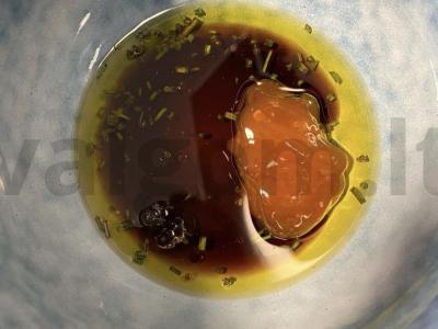 Salotos su traškiais baklažanais Žingsnis 2