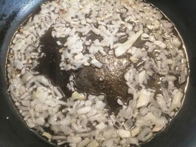 Kepti makaronai "Po saule". Žingsnis 2