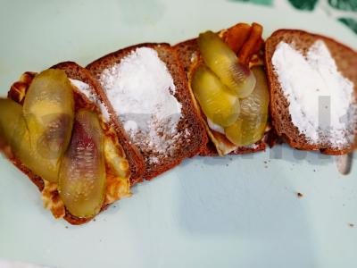 Sumuštinis su kiaušinių blynais Žingsnis 4