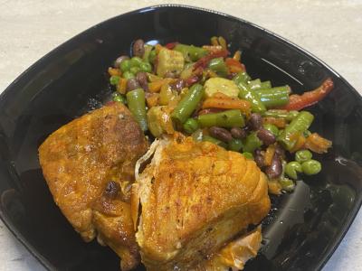 Kepta mėsa prieskoniuose pagrindine nuotrauka