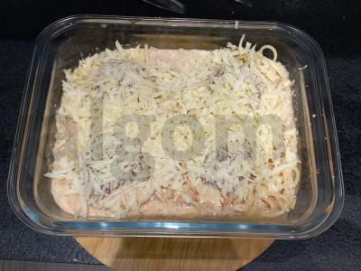 Makaronų lizdai su malta mėsa Žingsnis 4