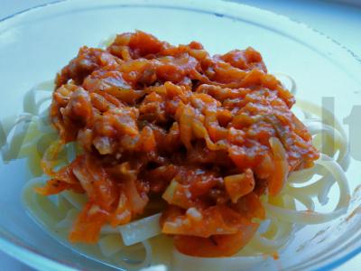 Gausūs ir aromatingi flotsam tipo makaronai Žingsnis 4