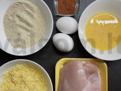 Orkaitėje kepta vištiena Žingsnis 1