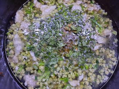 Žiedinių kopūstų sriuba su kalakutiena Žingsnis 3