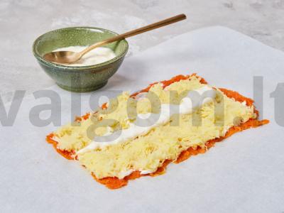 Salotos "Caro ritinys" Žingsnis 2