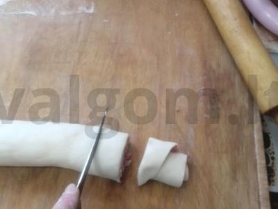 Tingūs koldūnai su malta mėsa Žingsnis 6