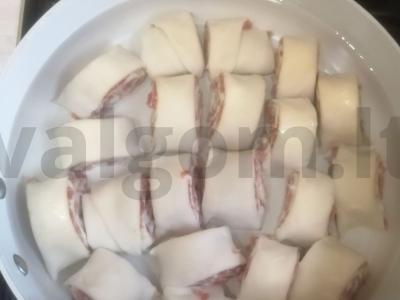 Tingūs koldūnai su malta mėsa Žingsnis 7