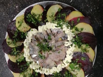 Rusiškas užkandis "Caprese". pagrindine nuotrauka