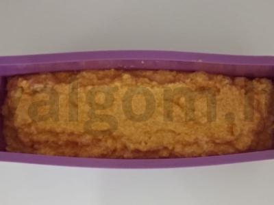 Moliūgų mannikinas ant kefyro su citrinų sirupu Žingsnis 4