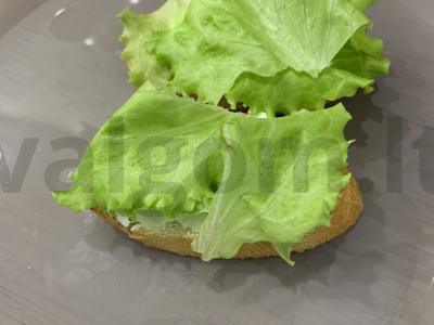 Brusketos su raudona žuvimi Žingsnis 6