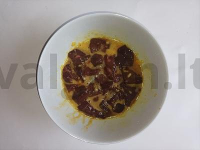 Patrauklios keptos kepenys Žingsnis 1