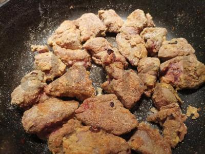 Patrauklios keptos kepenys Žingsnis 3