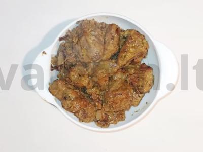 Patrauklios keptos kepenys pagrindine nuotrauka