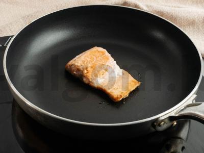 Žaliųjų žirnelių košė su rausvąja lašiša Žingsnis 3