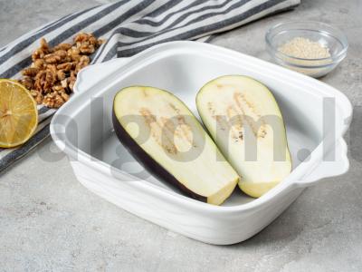 Graikiškos salotos su baklažanais Žingsnis 1