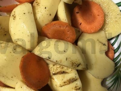 Sparneliai ir bulvės Žingsnis 1