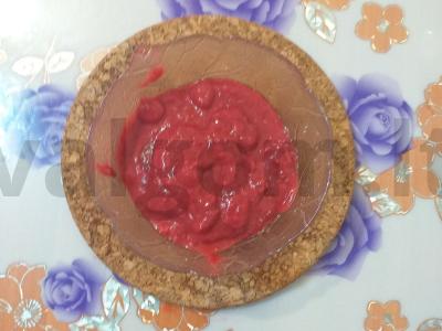 Naminis agar-agar marmeladas iš šaldytų uogų Žingsnis 2