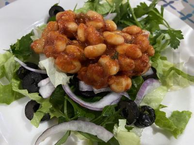 Pupelių ir bryzų salotos Žingsnis 7