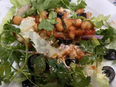 Pupelių ir bryzų salotos Žingsnis 9