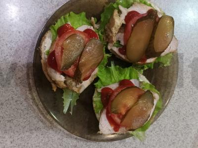 Vištienos mėsainis Žingsnis 10