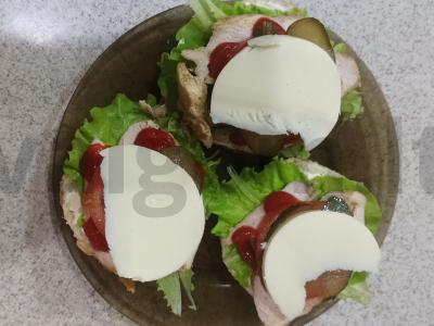 Vištienos mėsainis Žingsnis 11