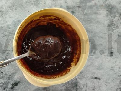 Amerikietiški šokoladiniai keksiukai Žingsnis 5