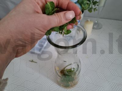 pasiflorų limonadas Žingsnis 2