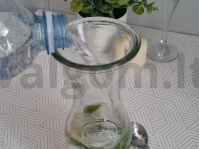 pasiflorų limonadas Žingsnis 4