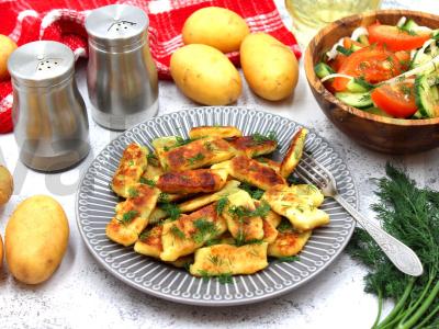 Kepti gnocchi su bulvėmis pagrindine nuotrauka