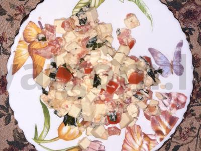 Tofu ir wakame omletas pagrindine nuotrauka